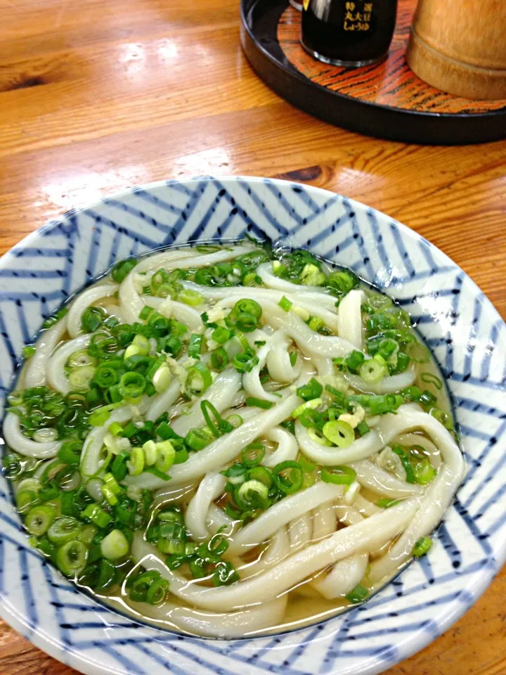 Snapdishの料理写真:さか枝のかけうどん小(¥170)|Kaori Niwaさん