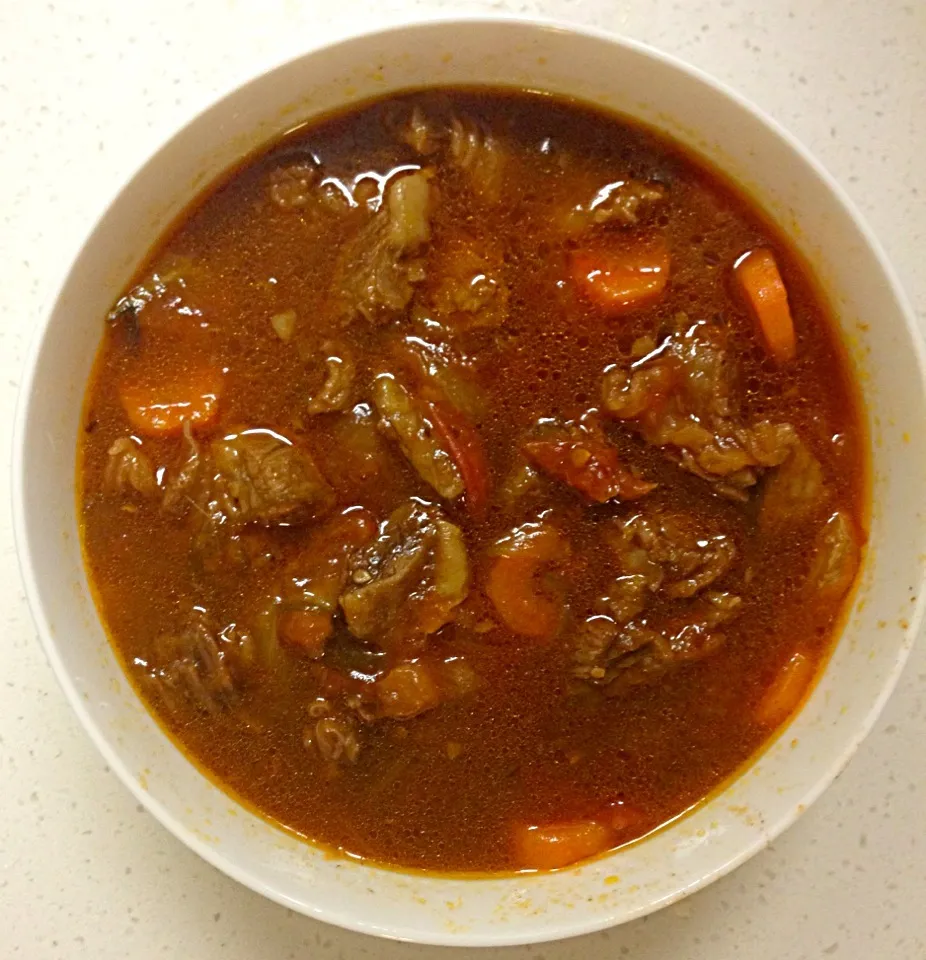 tomato and brisket|Sherry Wuさん