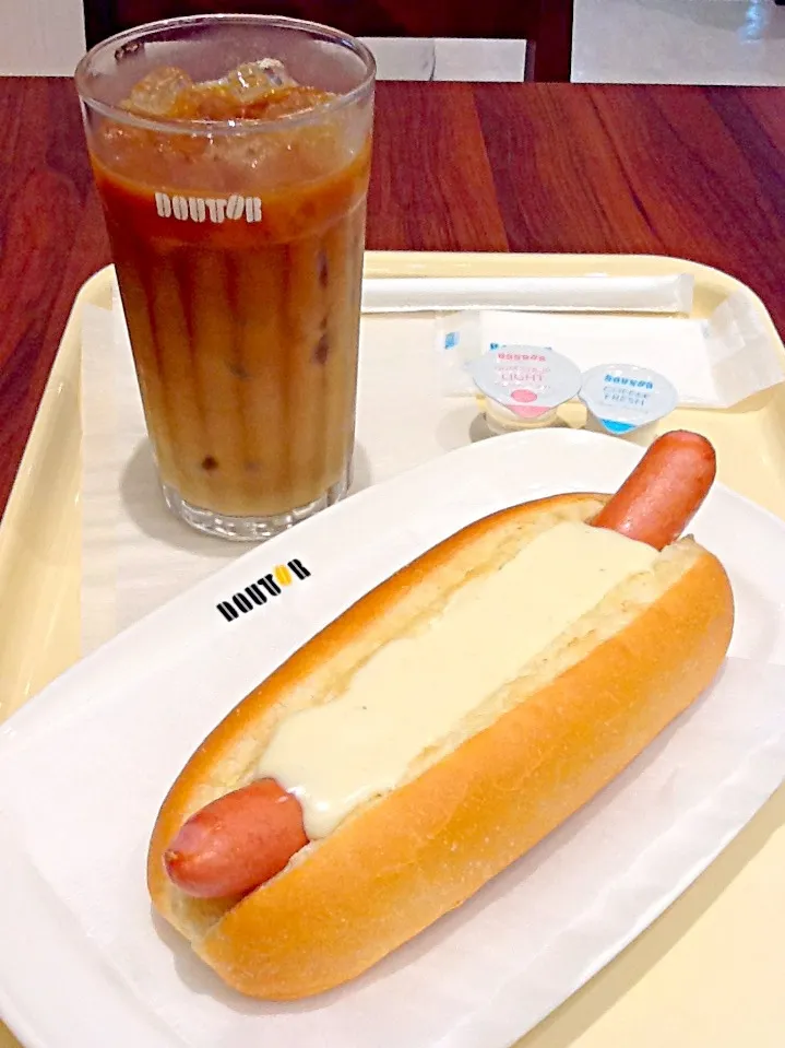 Snapdishの料理写真:ドトールモーニングセットD|さとう かおりさん