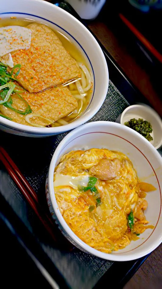 きつねうどん&親子丼|kocu（コク）さん