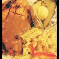 Pork Chop with pasta salad|Wun Aungさん