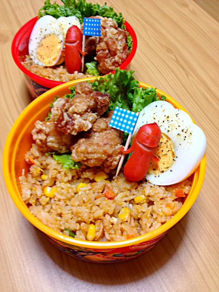 Snapdishの料理写真:息子君弁当|まなみさん