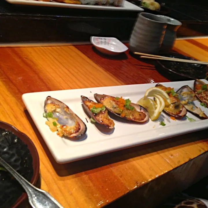 Snapdishの料理写真:Baked oyster @ Kazin|amaja bryantさん