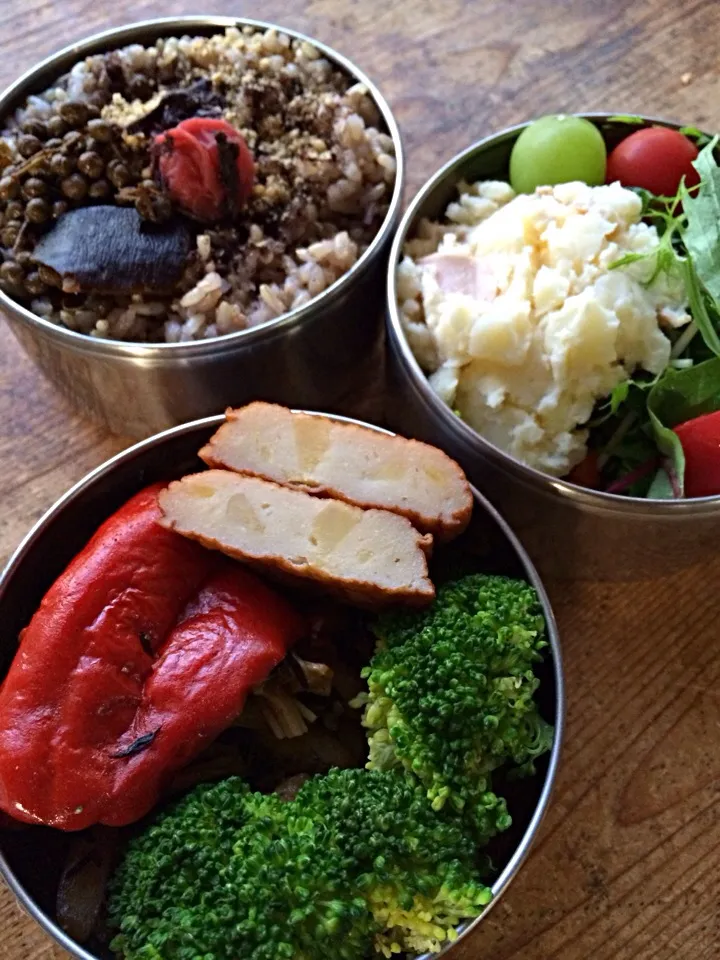 Snapdishの料理写真:今日のお弁当‼︎|Yoshinobu Nakagawaさん