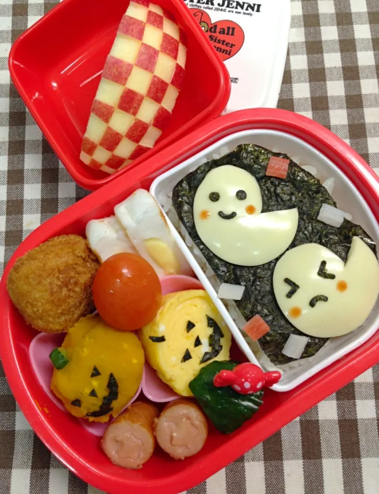 お〜ばぁ〜けぇ〜お弁当👻🎃|ひよさん