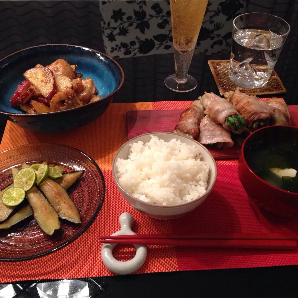 Snapdishの料理写真:ひとり夕食☆|LE PARFUMS DE COTYさん