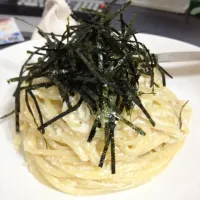 Snapdishの料理写真:簡単に明太子パスタ|MAROさん