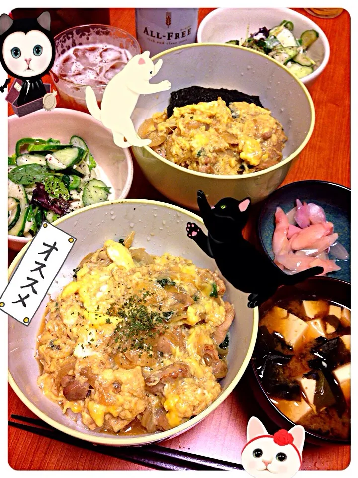 Snapdishの料理写真:親子丼！|華ちゃんさん