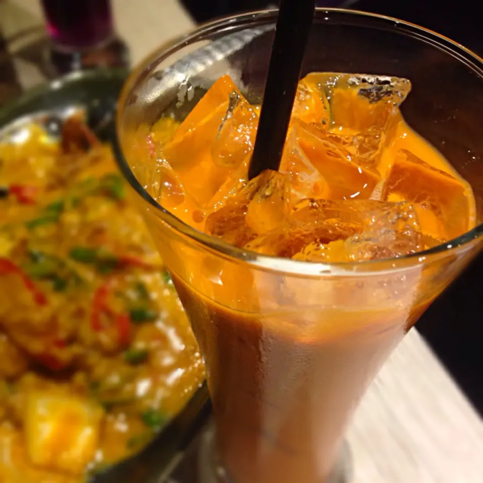 Iced Thai milk tea|willzさん