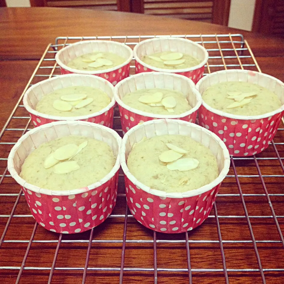 Banana cup cake (low fat)|nanaさん