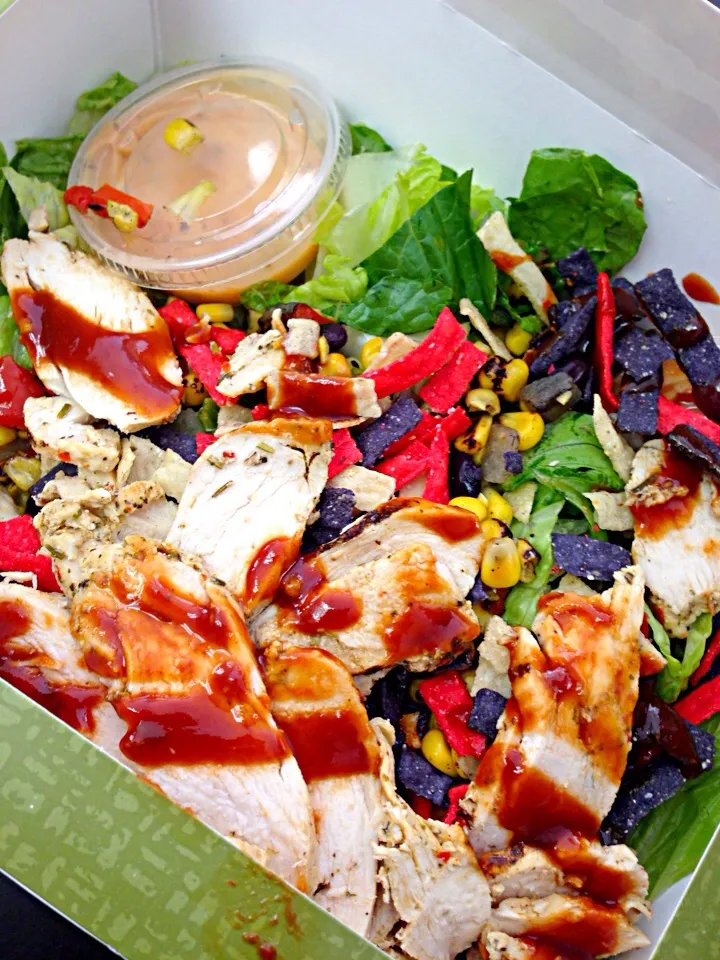 BBQ chicken salad from Panera|AAさん