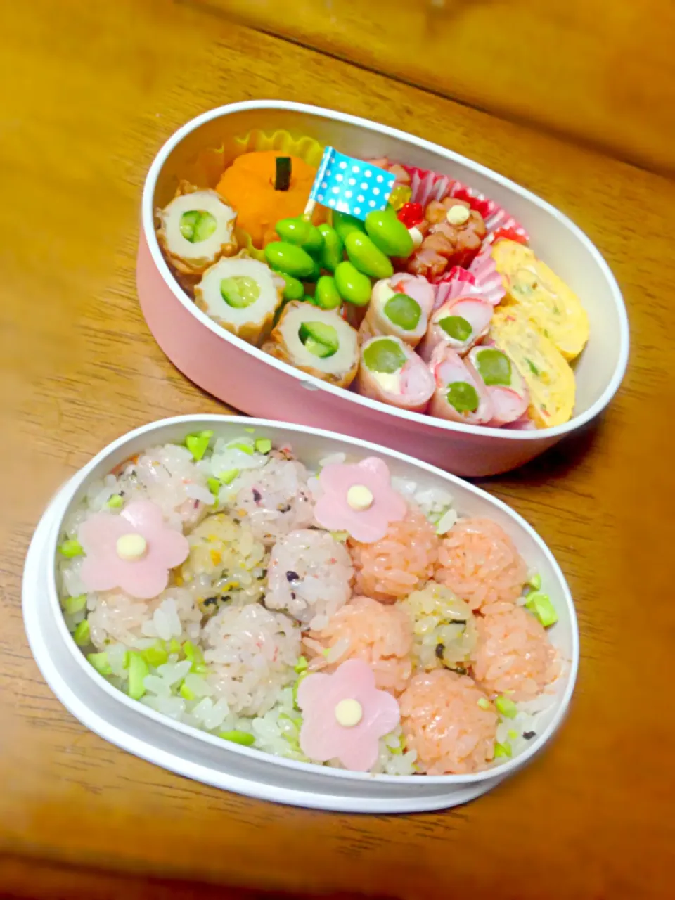 お花畑のお弁当|くりちさん