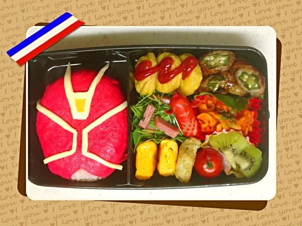 幻となった仮面ライダーウィザードキャラ弁💕|kumikoさん