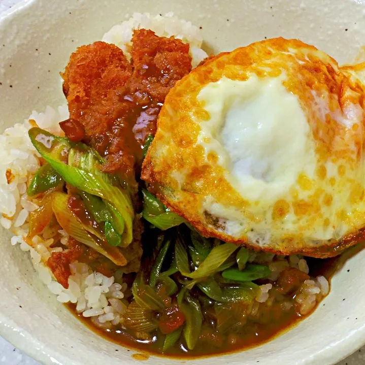 和風カツカレー丼|Nao ペロンさん