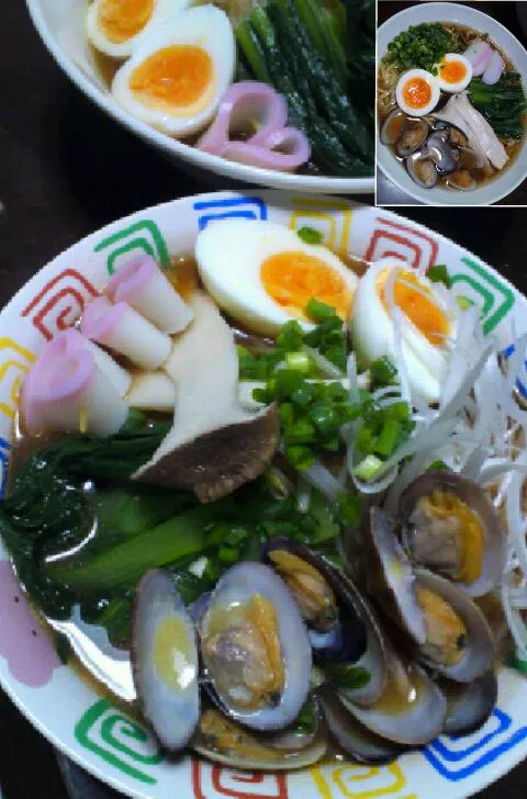 Snapdishの料理写真:Shigeyuki901さんのあさりバターで中華そば!!子供大絶賛♪|Bちゃんさん