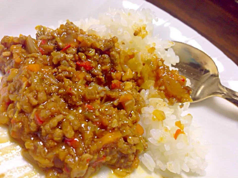 Snapdishの料理写真:キーマカレー|ぴこさん