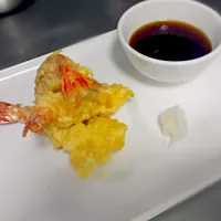 Tempura with tempura sauce|Isha Graceさん