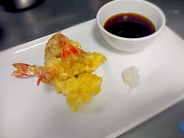 Tempura with tempura sauce|Isha Graceさん