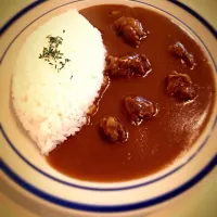 Snapdishの料理写真:牛すじカレー|chelculさん