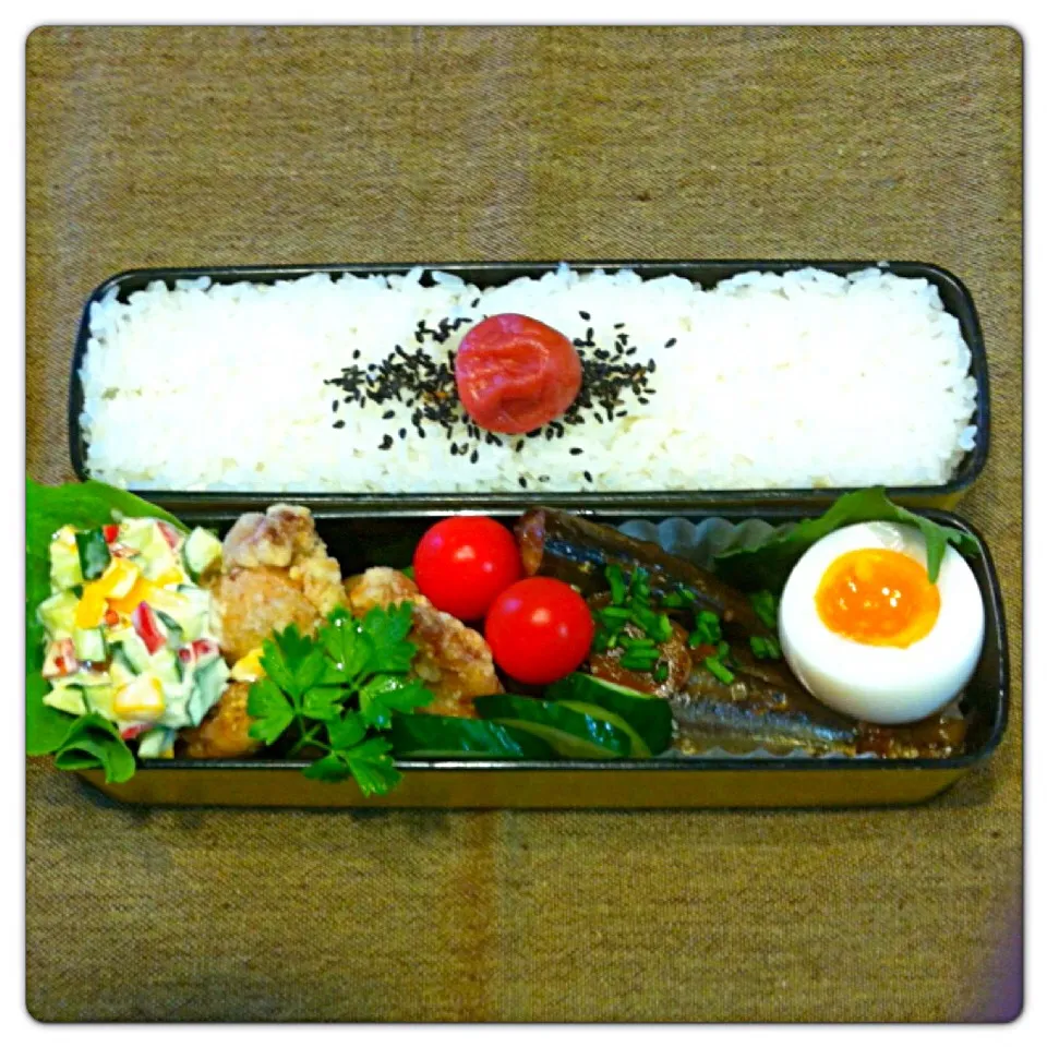 Snapdishの料理写真:パパ弁当|さとみ (satomi_foodart)さん