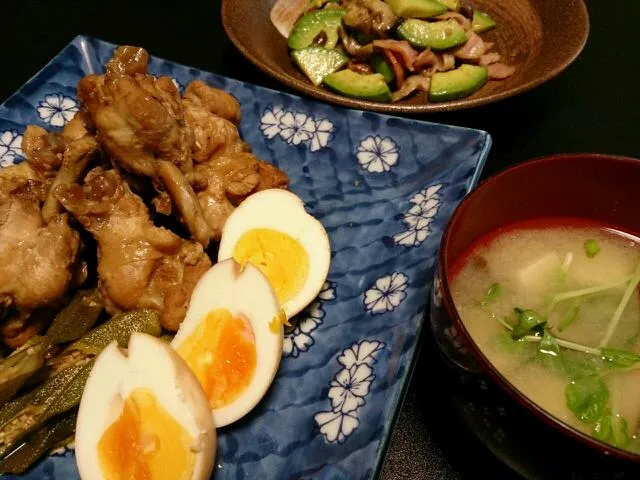 鶏肉と卵の甘酢煮☆ミ|ごぅ☆ミさん