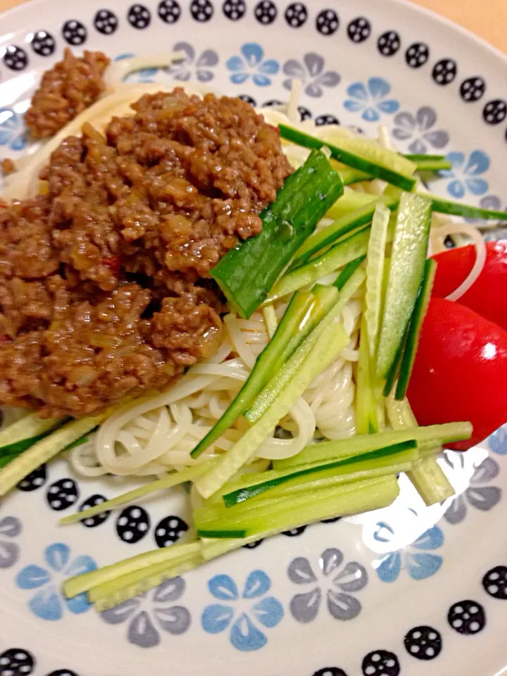 ランチ☆肉味噌そうめん♪|comomixさん