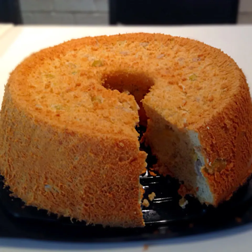 Taro ginkgo chiffon cake|willzさん