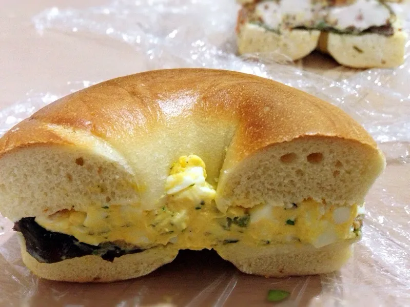 Egg Salad Bagel|chan mitsuさん