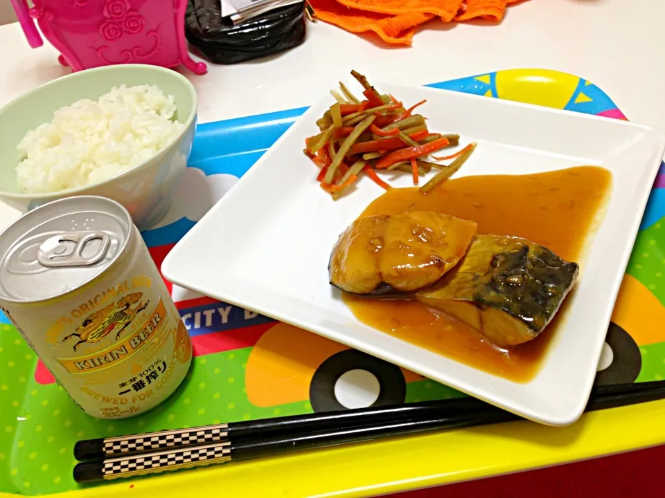 鯖の味噌煮込み♡|まゆさん