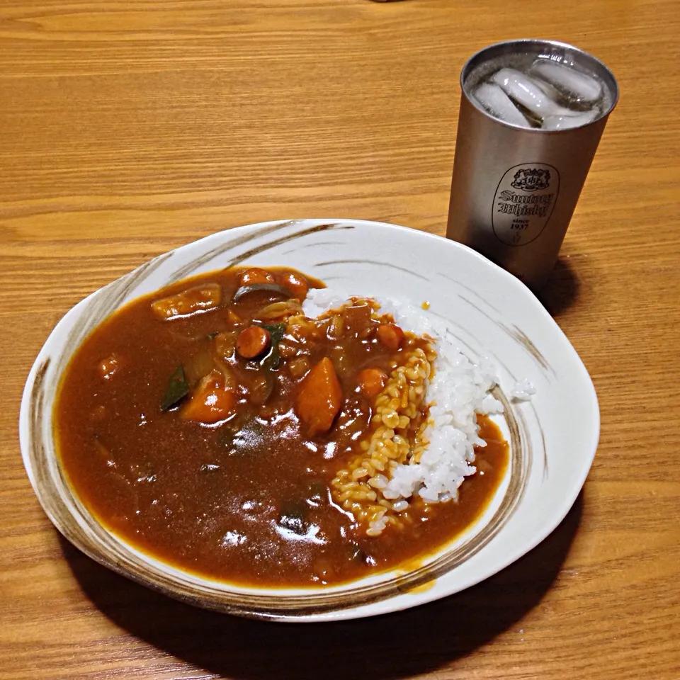 【今夜のウチご飯】カレーぇぇぇ。さぁ，明日からもふぁいと的な。|takuya KAWANOさん