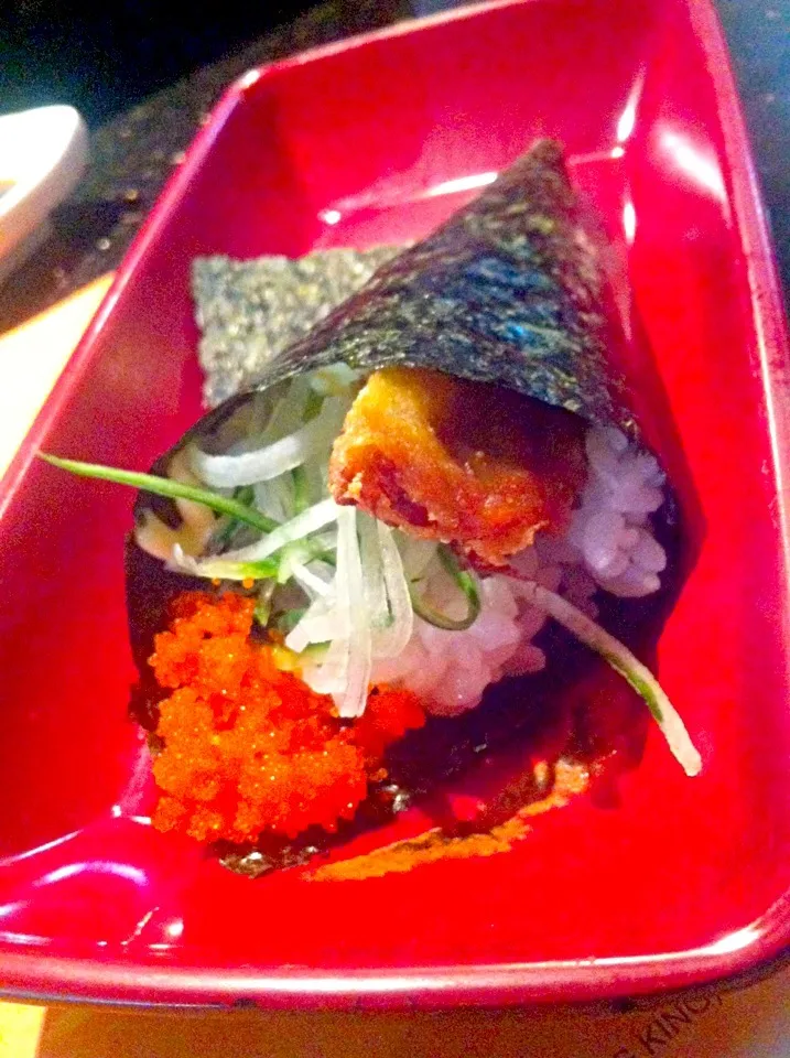 Soft shell crab hand roll|skyblueさん