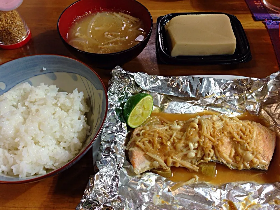 鮭のホイル焼き他(^O^)／|すかラインさん