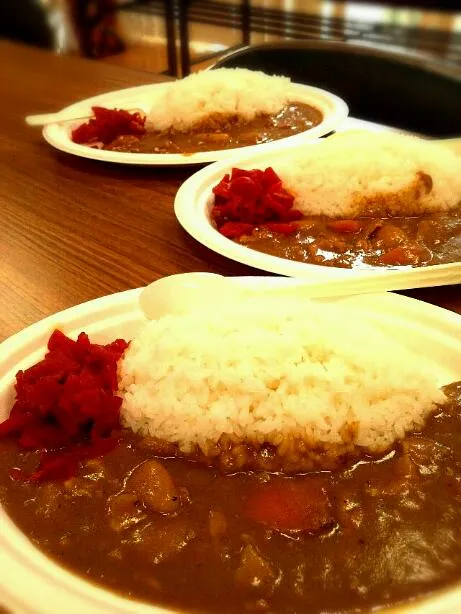 文化祭の煮込みカレー|うさかめさん