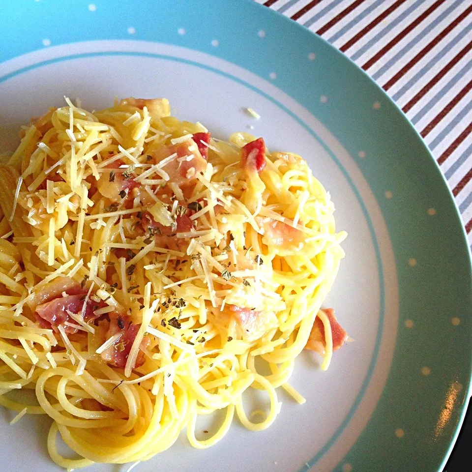 Carbonara Spaghetti|Nina Techapongvorachaiさん