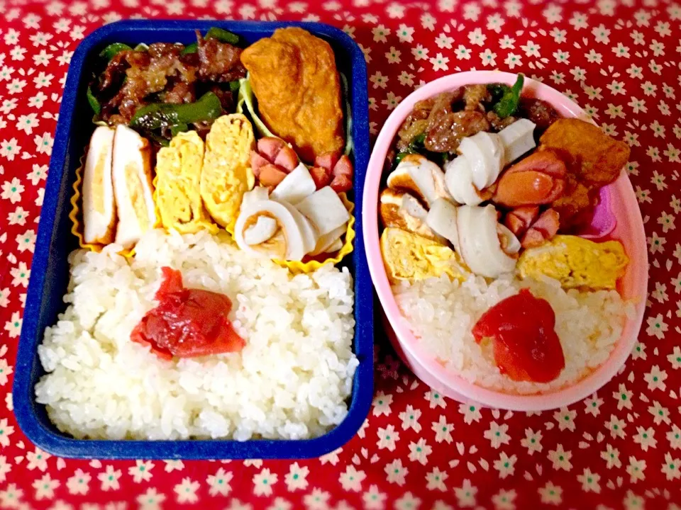 Snapdishの料理写真:10/7通学・パパ弁当|marinaさん