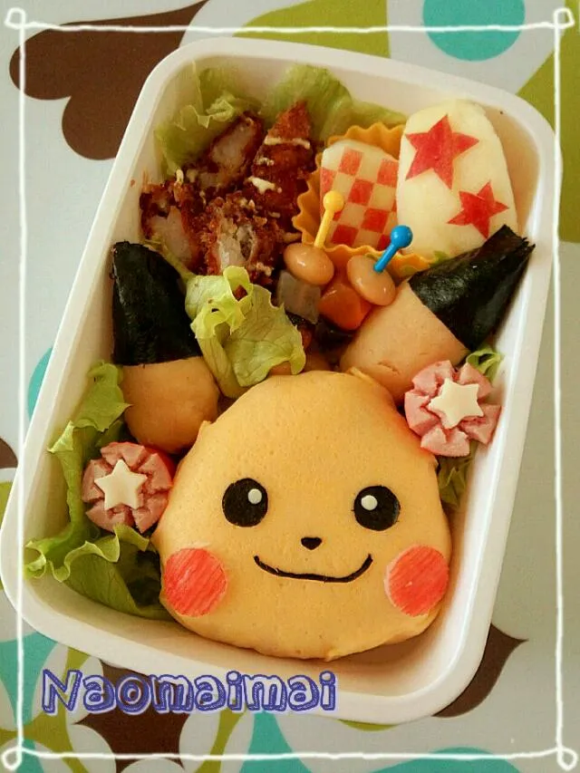 Snapdishの料理写真:ピカチュウ☆オムライス|Naomaimaiさん