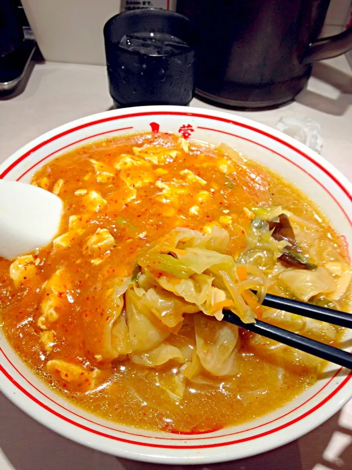 蒙古タンメン🍜やっぱもっと辛いのいけるかも🔥🔥🔥🔥🔥😁|ちーねーさん