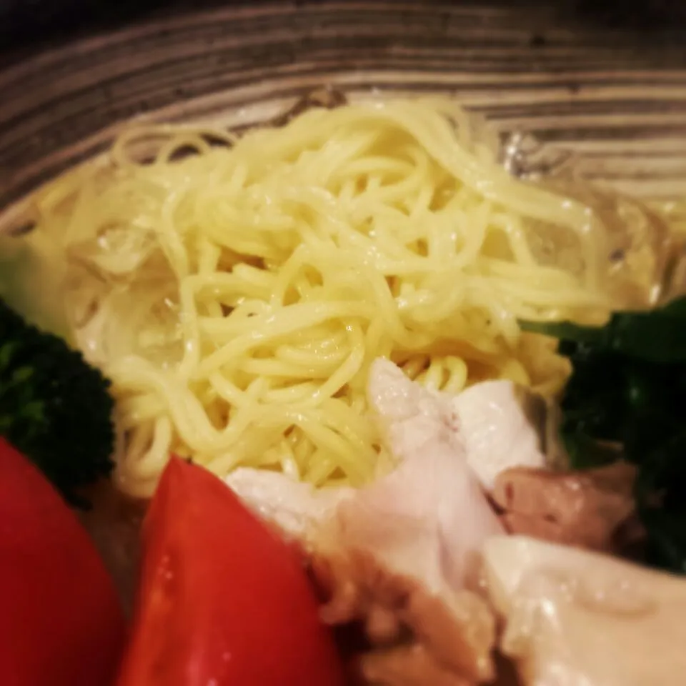 地鶏のつけ麺♪|南風さん