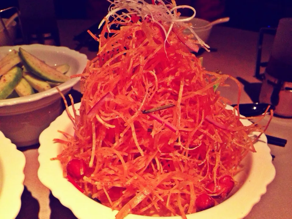 Crispy shredded Yam|donedronさん