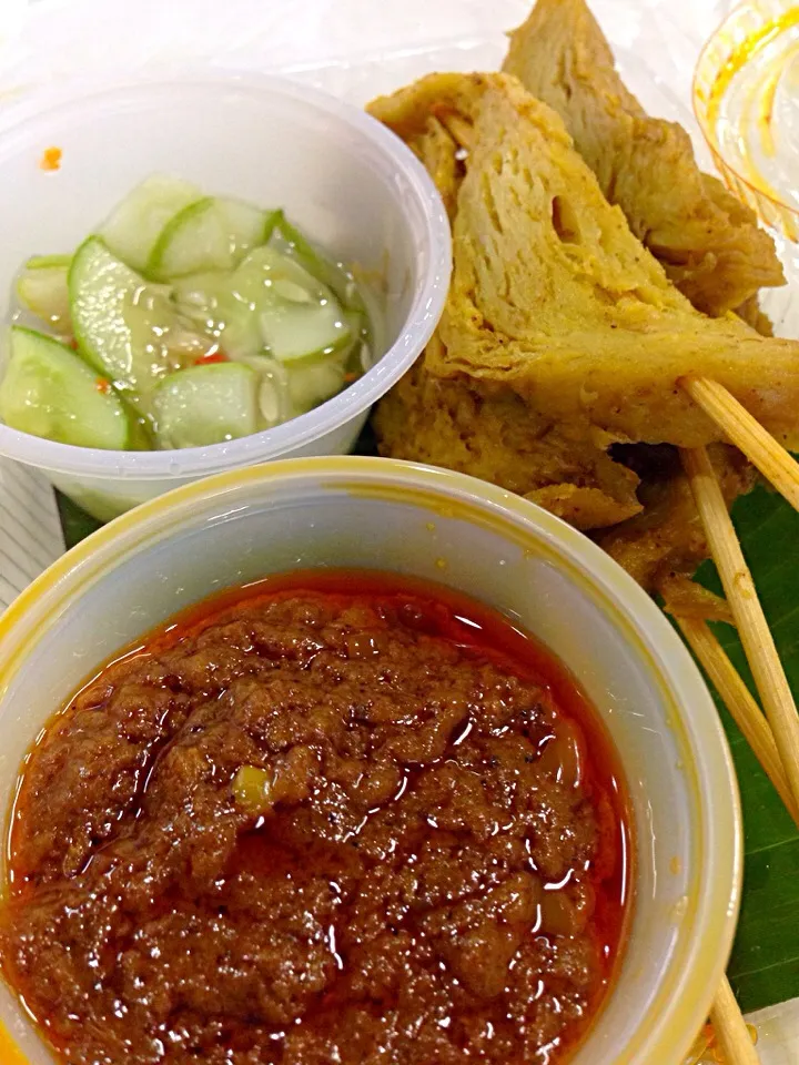 Snapdishの料理写真:Vegetarian Satay|Rawinut Tunwisuthさん