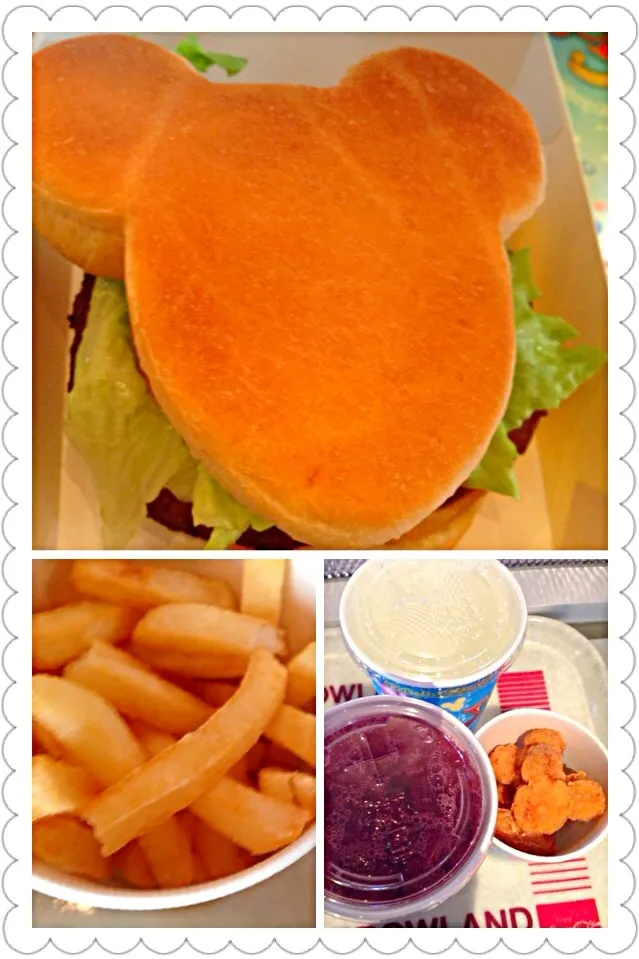 Snapdishの料理写真:Hamburger Set🍔🍟|🌈Ami🍻さん