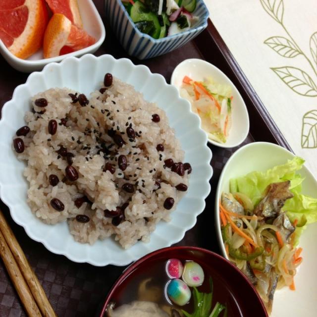 お赤飯の献立/Yumie Hironaka | Snapdish[スナップディッシュ] (ID:KWaGva)