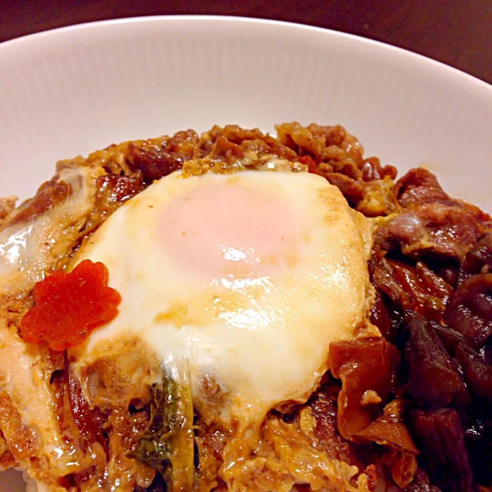 すき焼き卵とじ丼|長谷川裕子さん