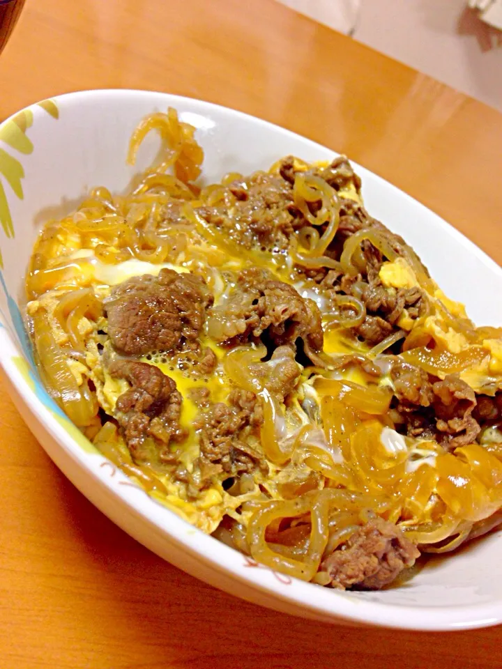 お母さんの牛丼|まっしゅさん