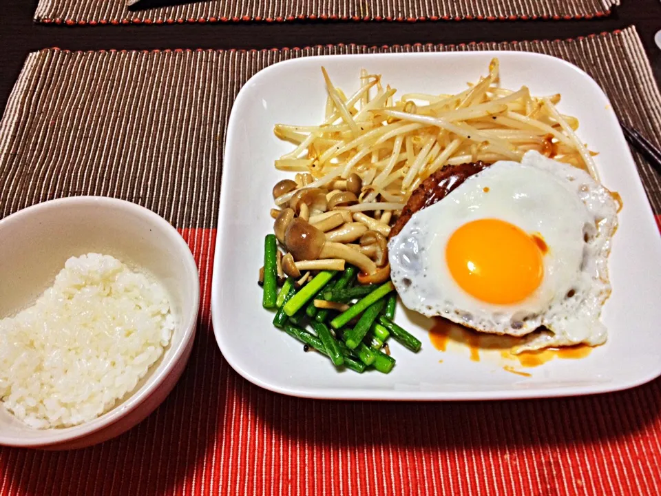 Snapdishの料理写真:ハンバーグ|46さん