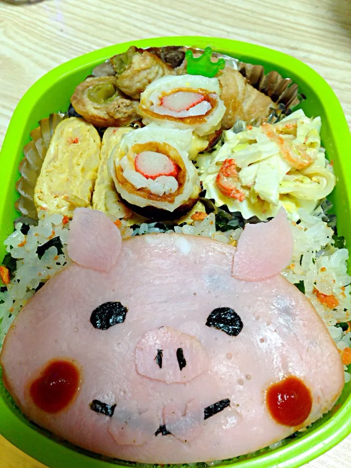 豚さん弁当|みぽさん