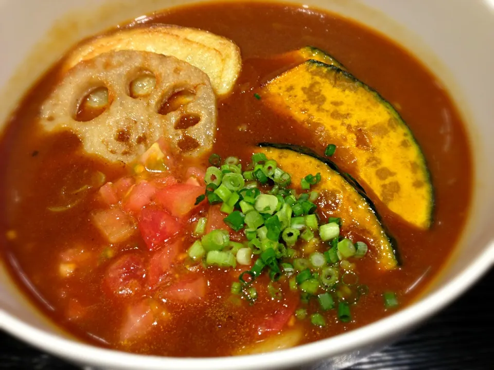 野菜たっぷりカレーうどん|ひよこさん