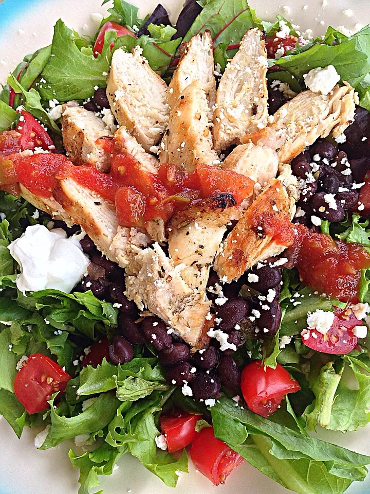 Low Fat Santa Fe Chicken Salad|lindsay robesonさん