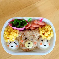 幼稚園クマ君お弁当|メラさん