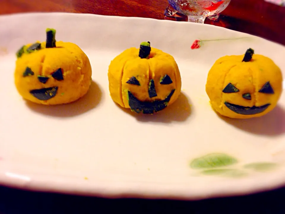 かぼちゃ茶巾|さくたえさん